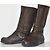 R026 PALLADIUM DALVA ROM T.37 UK 4 Marrone scuro - vista 2
