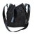 Yves Saint Laurent Handbags Brown Dark brown Suede Leather  ref.52318
