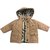 Burberry Girl Coats outerwear Beige Cotton Polyester  ref.52326