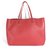 Fendi Tote Vermelho Couro  ref.52362