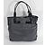 Autre Marque Borsa in pelle Lamarthe Nero Grigio - vista 4