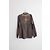 Blusa Smock Antik Batik de Algodón con Escote Bordado Marrón Castaño Multicolor - vista 6