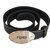 Fendi Belt Black Leather  ref.52655