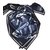 Chanel Scarf Navy blue Silk  ref.52698