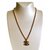 Chanel Double C Necklace Golden Gold-plated  ref.52790