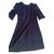 Tara Jarmon Dress Navy blue Polyester  ref.52800