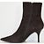 Botines Bcbg Max Azria Marrón de Piel de Ciervo Talla 38 Marrón oscuro - vista 3