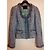 Maison Scotch Giacca di tweed blu e bianca - vista 3