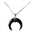 No Name Necklaces Black Silver-plated  ref.53042