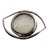Hermès Eye of Cleopatra Grey Steel  ref.53069
