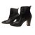 Christian Louboutin Ankle Boots Black Leather  ref.53154