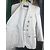 Giacca Balmain Bianca in Cotone e Lino Taglia S Bianco - vista 4
