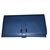 Hermès carteiras Azul Couro  ref.53271