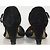 Décolleté Georges Rech Salome Nubuck Nero 38 - vista 6