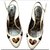 Escarpins Dolce & Gabbana Cuir Blanc cassé  ref.53418