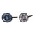 Bottega Veneta Earrings Blue Silver  ref.53489