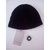 Cruciani 100% Cashmere-Cap Schwarz - Ansicht 4