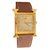 Hermès H relógio Marrom  ref.53564