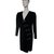 Yves Saint Laurent Robes Soie Noir  ref.53580