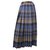 Autre Marque Skirts Brown Blue Wool  ref.53581