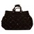 Chanel Travel bag Black Cloth  ref.53595