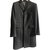 Autre Marque smart overcoat Dark grey Wool  ref.53620