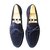 Tod's Loafers Slip ons Navy blue Suede  ref.53635