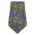 Salvatore Ferragamo Krawatten Blau Mehrfarben Seide  ref.53681