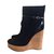 Chloé CROSTA Ankle Boots Black Leather  ref.53872