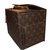 Louis Vuitton borse, portafogli, casi Marrone scuro Pelle  ref.53927