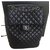 Mochilas intemporales de Chanel Negro Piel de cordero  ref.54098