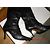 Botas Luciano Padovan de piel negra 38 Negro - vista 2