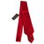 Louis Vuitton Cravatta Vuitton Rot Seide  ref.54280