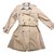 Burberry Girl Coats outerwear Beige Cotton  ref.54303