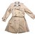 Burberry Capispalla bambina Beige Cotone  ref.54303