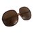 Autre Marque Sunglasses Sensa Dark brown Plastic  ref.54310