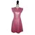 Chanel Dresse Pink Leder Seide  ref.54372