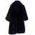 Sprung Frères Coats, Outerwear Dark brown Fur  ref.54396
