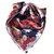 Givenchy Foulard en sie fleurie Soie Multicolore  ref.54444