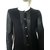 Helmut Lang Strickjacke aus schwarzer Baumwolle  - Ansicht 7