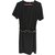 Love Moschino Dresses Black Viscose  ref.54461