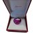 Baccarat anillo Dorado Púrpura  ref.54585