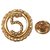 Chanel Pins & Broschen Golden Vergoldet  ref.54616