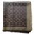 Louis Vuitton Sciarpa classica Monogram Marrone Seta  ref.54621