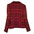 Sonia Rykiel Jacke aus roter Wolle mit Schottenmuster - Ansicht 2