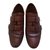Gucci scarpe da ginnastica Marrone Pelle  ref.54699