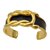 Meia-pulseira Hermèss Dourado  ref.54885