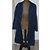 Gabardina Burberry de algodón azul marino corte trapecio - vista 4