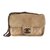 Chanel Timeless bag Beige Suede  ref.55063