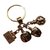 Dior Amuletos bolsa Dorado Metal  ref.55167